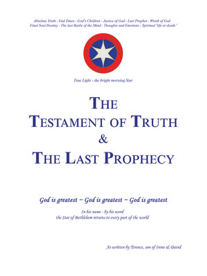 cover image of The Testament of Truth and the Last Prophecy
